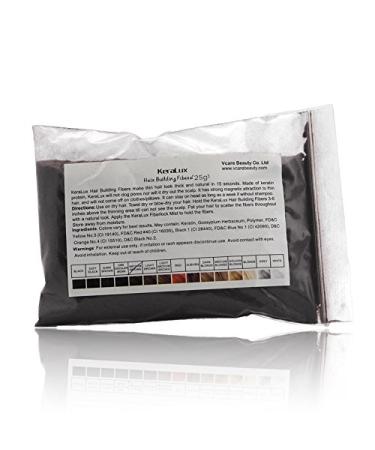 Hair compressor 25g refill bag - scatter hair against light hair and bald formation hair sealing with bulk hair color: light brown (light brown)