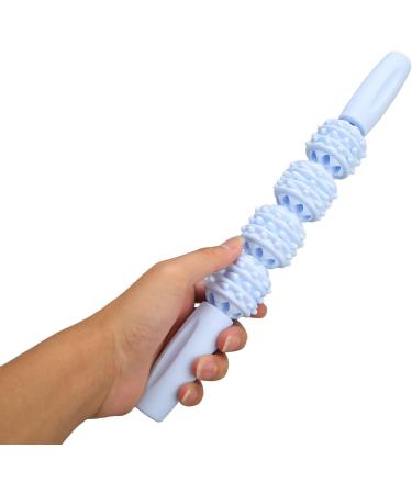 Muscle Scooters for Sore Muscle Relief - Lightweight 360 Rotatable Fitness Rollers in Blue | Easy to Wear & Fat Reduction - Buy Online on GoSupps.com