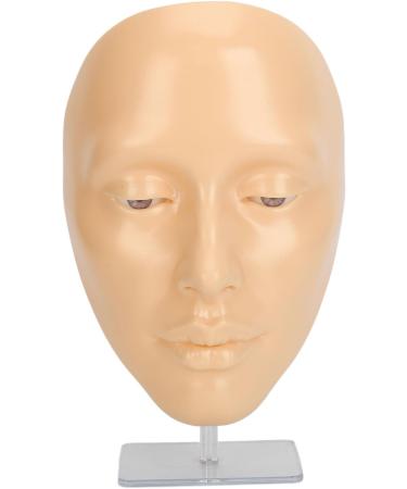  Cryfokt Makeup Practice Board Reusable 5D Silicone Makeup Mannequin Face with 20ml Makeup Remover Oil Eyeshadow for Complete Practice - Buy Online on GoSupps.com