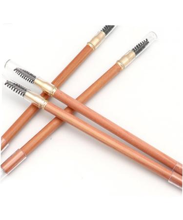 BELLIFFY 2pcs Double Ended Eyebrow Pencil with Brush Brow Pen Brush Eyebrow Pencils Eyebrow Tools Wood - Buy Online on GoSupps.com
