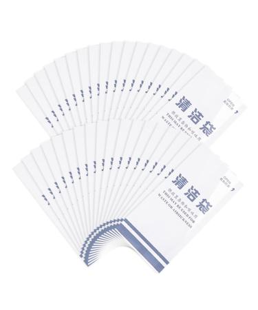 Healvian Vomit Bags Disposable 50pcs Aviation Vomiting Paper Bag Car Husk White Leather Barf Bags Assorted Color 1 Count (Pack of 1)