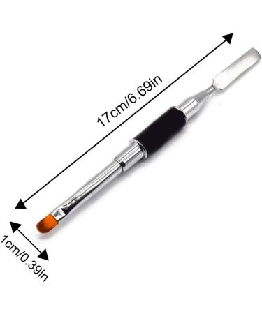 45ml Poly Nail Extension Gel Nail Slip Solution Set Liquid Polish Slip Solution False Nail Tips Dual-ended Brush Liquid Dappen Dish Bowl Nail Dappen Dish with Lid - Buy Online on GoSupps.com