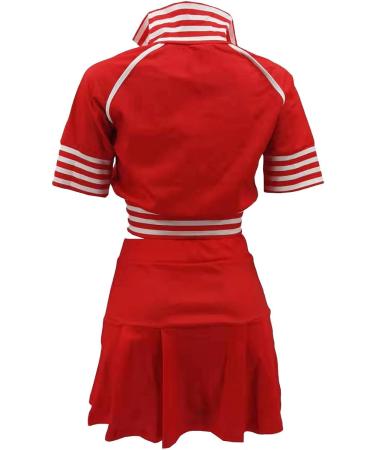 Women's Casual Sports 2 Piece Outfit Set | Tank Crop Top and Skort | Activewear Skirt Set - Rose XL - Buy Online on GoSupps.com