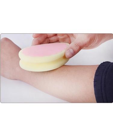 Hair Removal Sponge - Portable Painless Depilator for Smooth Skin | Ideal for Men & Women - Random Shape - Buy Online on GoSupps.com