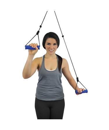 Blue Jay An Elite Healthcare Brand Move those Shoulders Overdoor Shoulder Pully With Door Bracket - Fully Assembled , Improves Range of Motion | Easily Adjustable for Physiotheraphic Exercises.