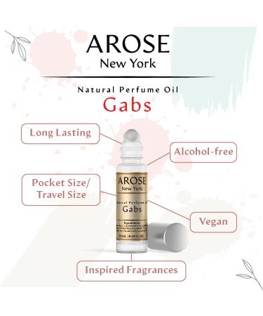 Gabs Perfume Oil Alcohol-free Vegan 10 ml Pocket Size Travel Size long-lasting Fragrance Inspired by Gabrielle - LARGE BOTTLE NOT INCLUDED - Buy Online on GoSupps.com