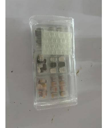 Kalolary 144PC False Nails Color Gradient Acrylic Fake Nails with Glue Stickers for Women & Girls | Perfect for DIY Nail Art Decoration - Buy Online on GoSupps.com