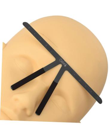 NOLITOY 4pcs Tattoos Tool Triangle Stainless Eyebrow Measuring Position Nose Ruler Positioning Shaper Steel 13.8x7cmx4pcs Blackx4pcs - Buy Online on GoSupps.com