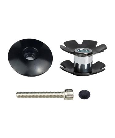 PLATT Bike Headset Top Cap Aluminum Alloy Headset Star Nut Stem Cap Fits 1-1/8" Stems and Forks black - Buy Online on GoSupps.com