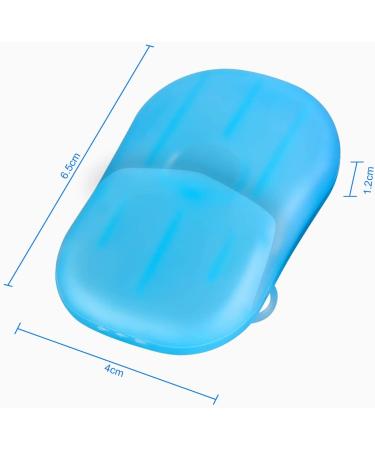 Incutex 10x Boxes - 200 Travel Soap Leaves | Disposable Paper Soap for On-the-Go Hygiene - Buy Online on GoSupps.com