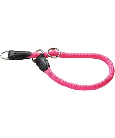 HUNTER Freestyle dressage collar dog collar pull stopper robust weatherproof 50 (ML) neon pink 50 (ML) neon pink