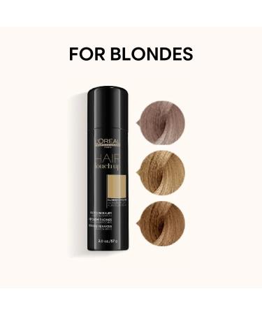 L'Oreal Professionnel Hair Root Touch Up Spray - Blonde | Grey Hair Concealer | 2 Oz - Buy Online on GoSupps.com