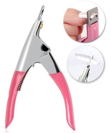 Nail Clipper for Thick Nails Nail Clipper Stainless Steel U Word False Tips Edge Cutter Manicure Nail Art Tools (Color : Random Color) - Buy Online on GoSupps.com