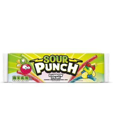 Sour Chewy Candy Straws Variety Bundle. Includes (3) Packages of Sour Punch Chewy Sour Straws Candy (91g ea) Blue Raspberry Rainbow & Strawberry with BIG MAPLE Trivia Cards. Tasty Retro Candy for Movies Friends Office Home Students Snack - Buy Online on GoSupps.com