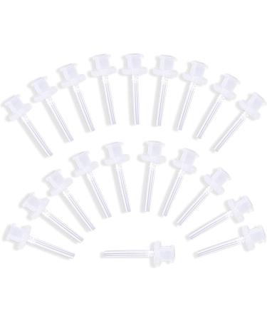 60 Pack Ear Washer Tips Ear Washer Disposable Tips- Compatible with All Ear Wash Systems for Adults & Kids Needing Such Ear Washing Tips