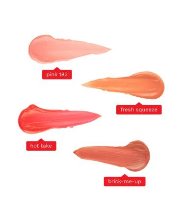 Alleyoop Double Team Tinted Lip Lotion in Brick-Me-Up - Vegan Lip Balm, Mask, Gloss & Plumper - 0.5 oz Long-Lasting Moisturizing Chapstick - Buy Online on GoSupps.com