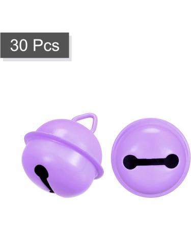uxcell 22mm Jingle Bells 30pcs for DIY Holiday Decoration - Purple - Buy Online on GoSupps.com