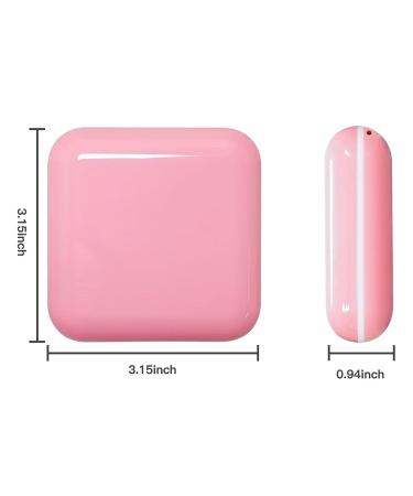 Whoobell Retainer Case - Cute Slim Night Mouth Guard Case with Lid Hinge | Large Aligner Case (Pink) - Ideal for Travel & Storage - Buy Online on GoSupps.com
