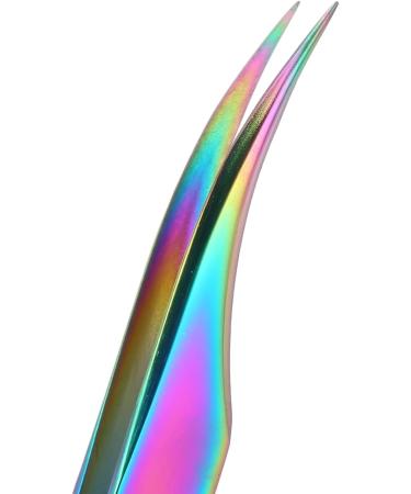 Eyelash Extension Tweezers Set - 3-Piece Stainless Steel Lightweight Makeup Tools for Home & Salon - Perfect for False Eyelashes - Buy Online on GoSupps.com