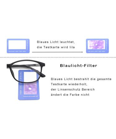 Shop Mcoorn 2-Pack Large Wide Reading Glasses for Men & Women - Flexible Blue Light Filter Matte Black & Light Black Includes Case - 3.0x Magnification - Buy Online on GoSupps.com