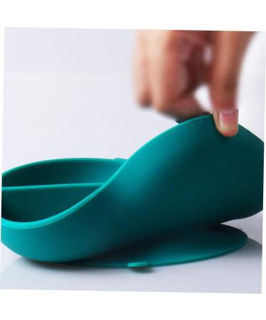 TOYANDONA Silicone Dinner Grid Tableware for Kids - Reusable Anti-fall Training Plate with Suction for Mess-free Eating - Buy Online on GoSupps.com