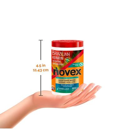 Novex Brazilian Keratin Hair Treatment Bundle - Frizz Control & Damage Repair - Buy Online on GoSupps.com
