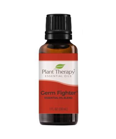 Plant Therapy Germ Fighter Essential Oil Blend 100% Pure, Undiluted, Natural Aromatherapy, Therapeutic Grade 30 mL (1 oz) 1 Fl Oz (Pack of 1)