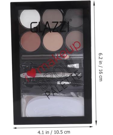 PLAFOPE 2 Sets Eyebrow Powder Set Lit e Six-color Eyebrow Powder Eyeow Mp e Eyebrow Filler Eyebrow Kit Abs - Buy Online on GoSupps.com
