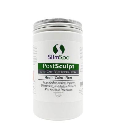PostSculpt After-Care Body Repair Cream 32 oz Professional Recovery & Skin Firming Lotion for Post-Treatment Use Hydrating Formula with Natural Extracts to Soothe Tighten & Restore Skin