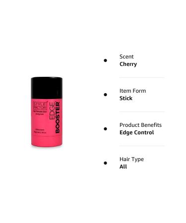 Style Factor Cherry Edge Booster Hair Pomade Stick 2.36 oz - Strong Hold - Buy Online on GoSupps.com