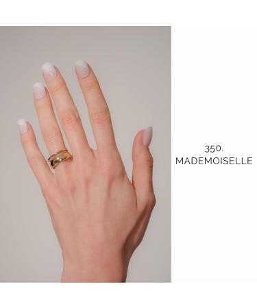 Nailog Nail Wraps - 20 Pcs Semi Cured Nail Polish Stickers for Long-Lasting Gel Finish Nail Art - Mademoiselle Collection - Buy Online on GoSupps.com