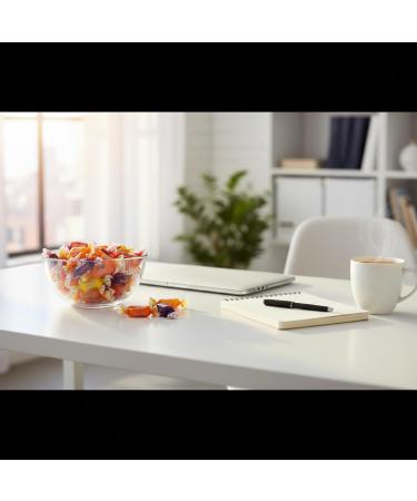  Ambrosoli Ambrosoli Fruit jelly with strawberry lemon orange black cherry peach and blackberry 130g bag of soft fruit candy - Buy Online on GoSupps.com