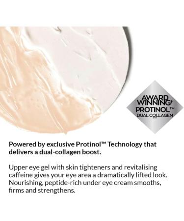 Anew Platinum Lift & Tighten Dual Eye System with Protinol 10ml gel and 10ml cream in one pot. - Buy Online on GoSupps.com