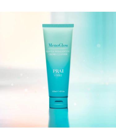 MenoGlow Gentle Rebalancing Cream Cleanser Face Care Perimenopausal and Menopaual Gentle Face Cleanser Soothe Balance Face Moisturisers for Pure and Revitalised Complexion | 60ml - Buy Online on GoSupps.com