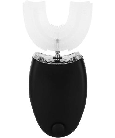 U-Shaped Electric Toothbrush for Kids & Adults | Soft Brush Hair Automatic Cleaning | Mouth Care Tool in Black - Buy Online on GoSupps.com