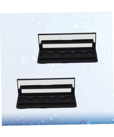 FOMIYES 4 Pcs Sample Containers Eyeshadow Pan Magnets Travel Eyeshadow Case Empty Make up Child Cosmetic - Buy Online on GoSupps.com