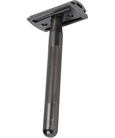 Double Edge Safety Razor - Stylish Brass Handle Perfect Birthday Gift for Facial Care Travel-Friendly & Washable - Buy Online on GoSupps.com