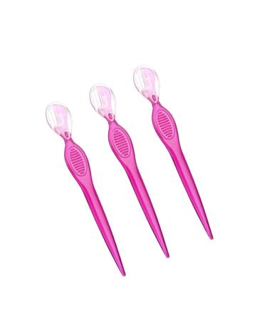 Beavorty Eyebrow Razor - Stainless Steel Eyebrow Former & Trimmer | Precision Beauty Tool for Perfect Eyebrows | 12.5x1.5cm Red - Buy Online on GoSupps.com