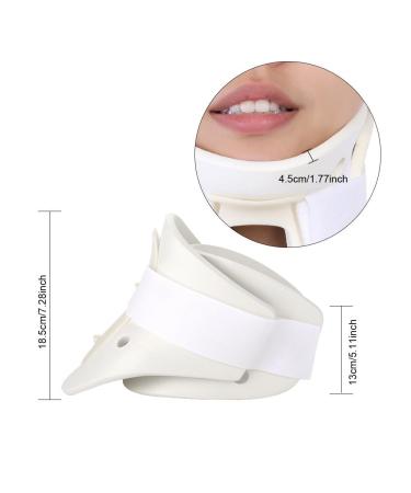 Breathable Neck Brace for Pain Relief | Comfortable Neck Support Orthosis (S) - International Shipping Available - Buy Online on GoSupps.com
