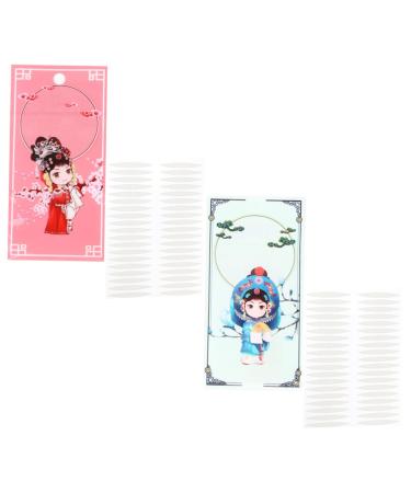 Housoutil Skull Hand Bracelet 2 Sets Invisible Double Eyelid Sticker 2 Sided Tape Double Eyelid Tape Eye Lid Lifters No Trace