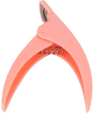 Nail Clippers Safe Stainless Steel Plastic Handle Ergonomic Acrylic Nail Clippers DIY for Nail Artists for Nail Salon (Pink) - Buy Online on GoSupps.com