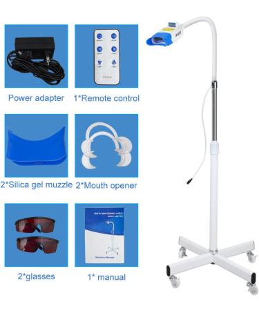 Yuland Teeth Whitening Lamp | 36W LED Dental Bleaching Light with Remote Control | Effective Teeth Whiteners | 1 Fl Oz - Buy Online on GoSupps.com