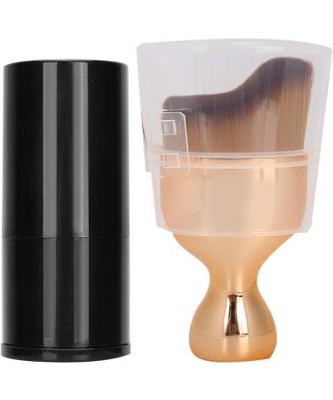 Makeup Brush Portable Curve Black Foundation Brush Foundation Multifunction for Girls Ladies Women Makeup - Buy Online on GoSupps.com