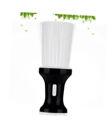 Housoutil 1pc Salon Neck Brush Barber Supplies for Men Professional Barber Supplies Brush Neck Duster Brush for Hair Cutting with Hairbrush Hair Cutting Brush Grooming Brush Man Electric medium Black