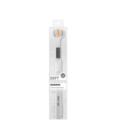 Demaxiyad Extra Soft Toothbrushes for Adults - 3-Pack Non-Slip Handles & Soft Bristles for Gentle Tooth Cleaning | Ideal for Men & Women - Buy Online on GoSupps.com