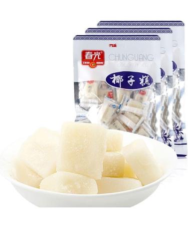 Ready to eat coconut cake healthy and nutritious breakfast bread delicious pastry coconut juice soft cake candy 200g/bag traditional cake dim sum Chinese snack gift package (2 bags) - Buy Online on GoSupps.com