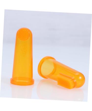 Minkissy 2-Pack Toddler Finger Toothbrush - Soft Fur Baby Teeth Cleaning Brush for Babies & Toddlers - Buy Online on GoSupps.com