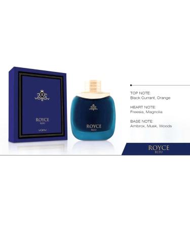 ROYCE BLEU for Men Eau de Parfum by Vurv - 100 ml (3.4 oz) - Buy Online on GoSupps.com