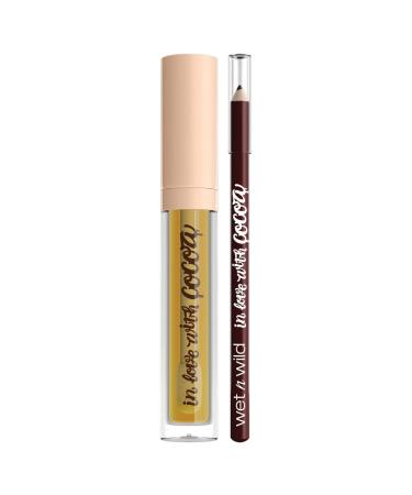 Wet n Wild In Love With Cocoa Lip Kit - Vegan & Cruelty-Free Beauty Set - Buy Online on GoSupps.com