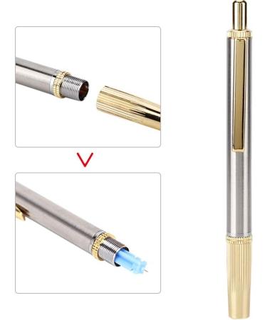 Stainless Steel Automatic Blood Lancing Pen - Adjustable Rebound Service Life - Ideal for Blood Tests - Buy Online on GoSupps.com